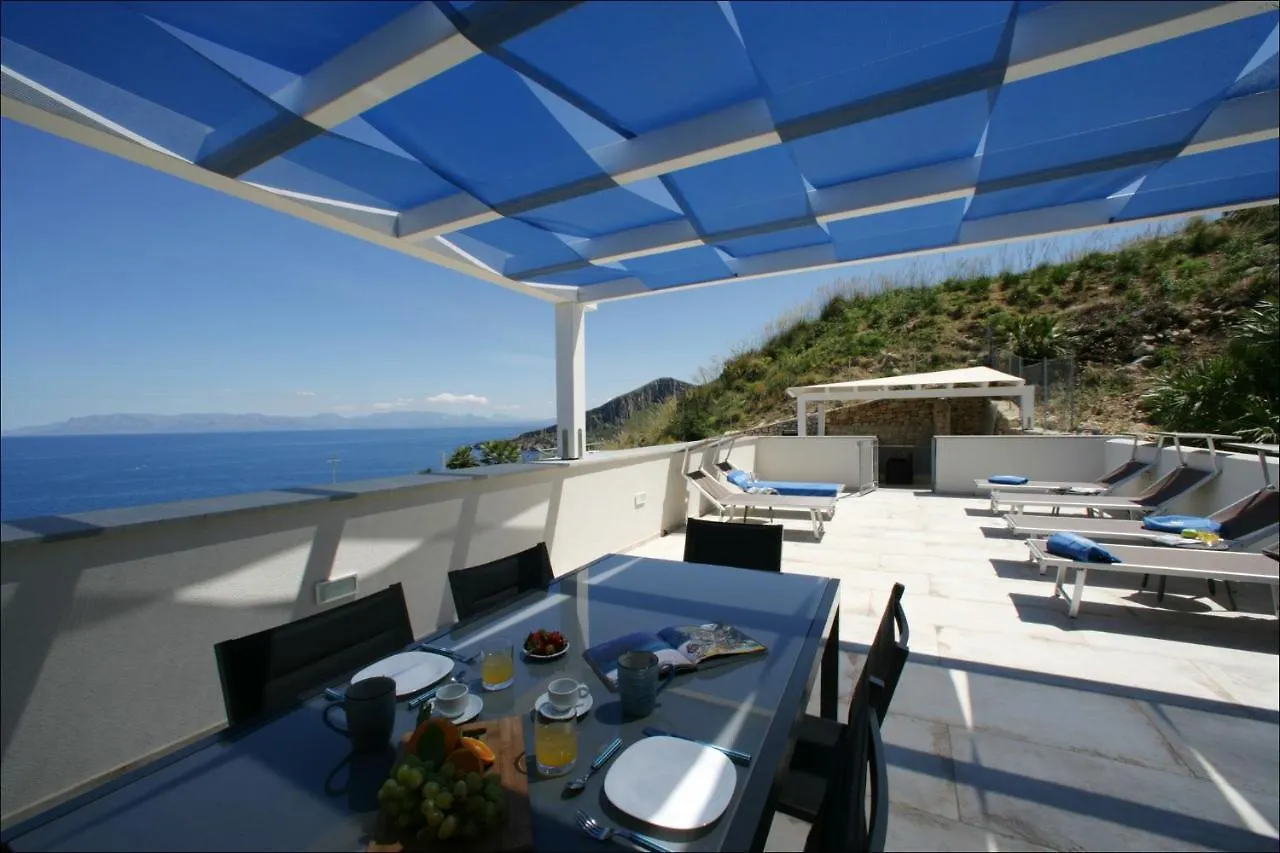 Villa Antonia - Vasca Idromassaggio Terrazza Vista Mare San Vito Lo Capo